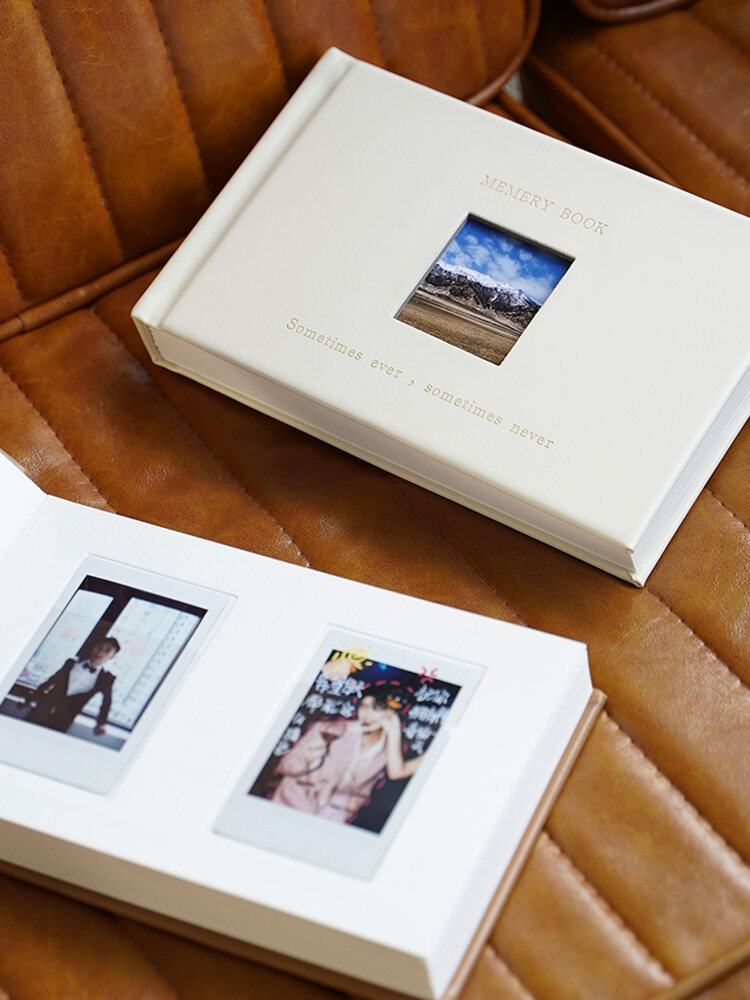 JUCE | อัลบั้มกล้องโพลารอยด์ขนาดเล็ก พร้อมหน้าต่างและหน้าที่เขียนได้