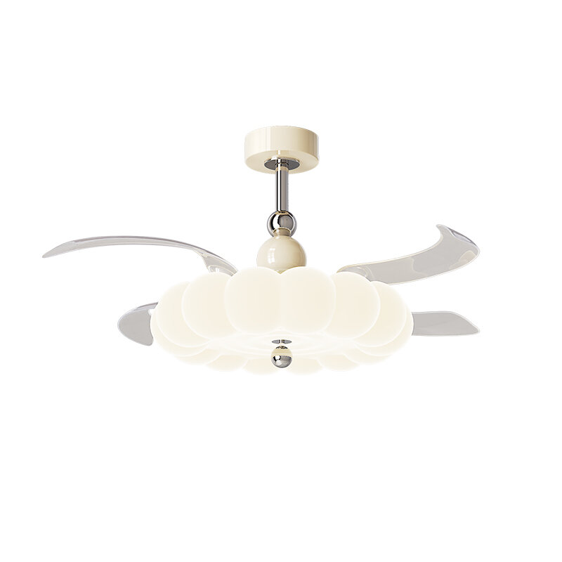 AOSIBANGE | Silent Invisible Creamy Style Ceiling Fan Light ราคา 3,104 บาท*ส่งฟรี