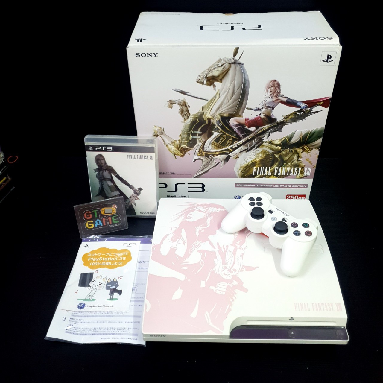 PS3 Slim Final fantasy XIII lighting Edition 🎮 250GB CECH-2000B ...