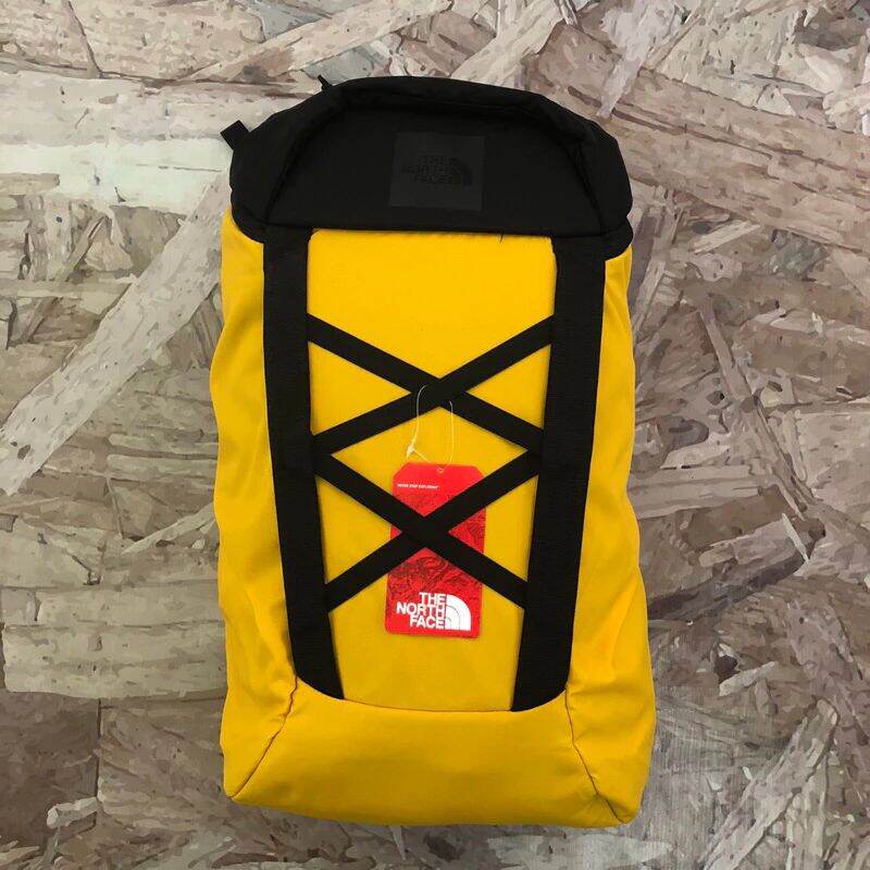 The north cheap face backpack yellow