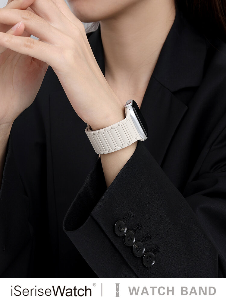 iSeriseWatch | Breathable Silicone Magnetic Strap 41mm ราคา 394 บาท*ส่งฟรี