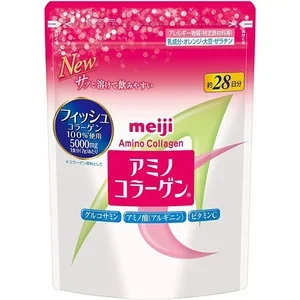 ภาพหน้าปกสินค้าMeiji Amino Collagen เมจิ คอลลาเจน แบบรีฟิว สำหรับ 28 วัน ที่เกี่ยวข้อง