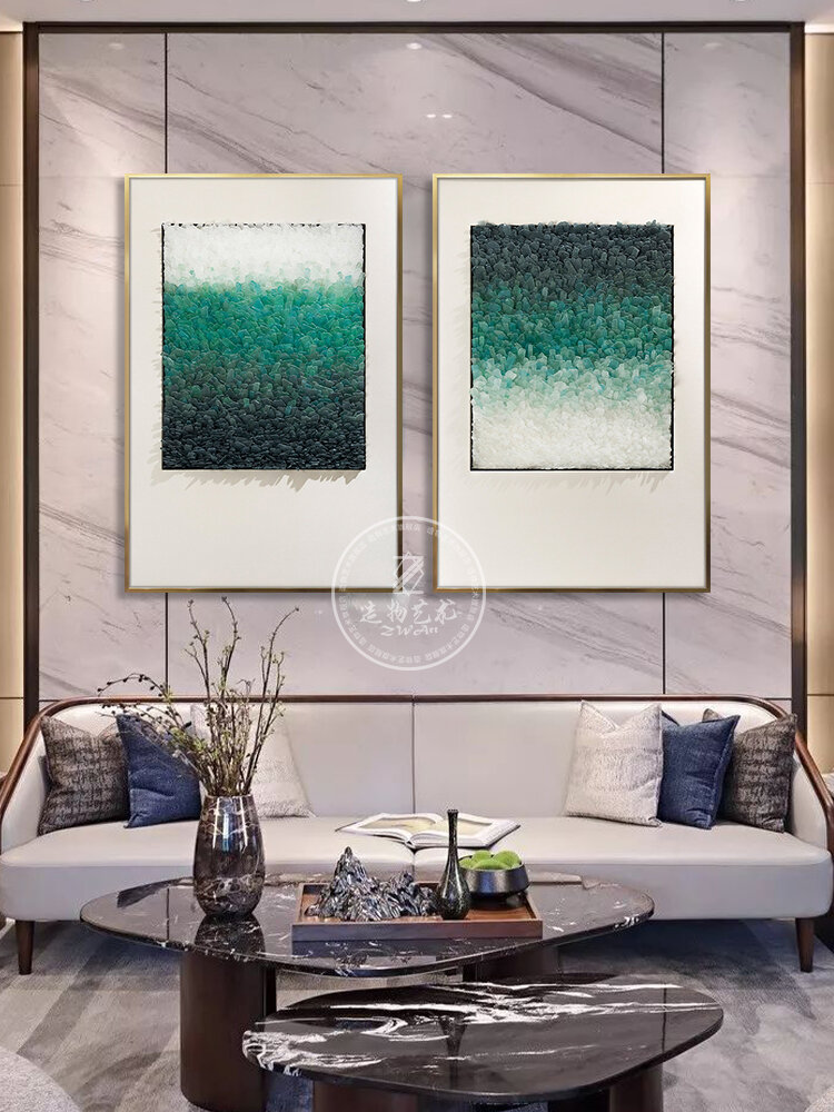 ZWART | Abstract Handmade Seaglass 3D Wall Art ราคา 31,932 บาท*ส่งฟรี