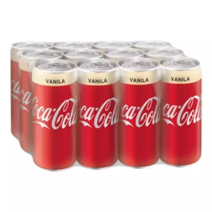 โค้กวนิลลา​ Coke​ Vanila​ ยกแพ็ค​ 12​กระป๋อง​ 320​ml