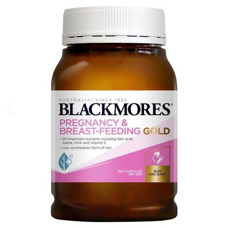 Blackmores Pregnancy 180 Tabs ไวตามินตั้งครรภ์แบล็คมอร์