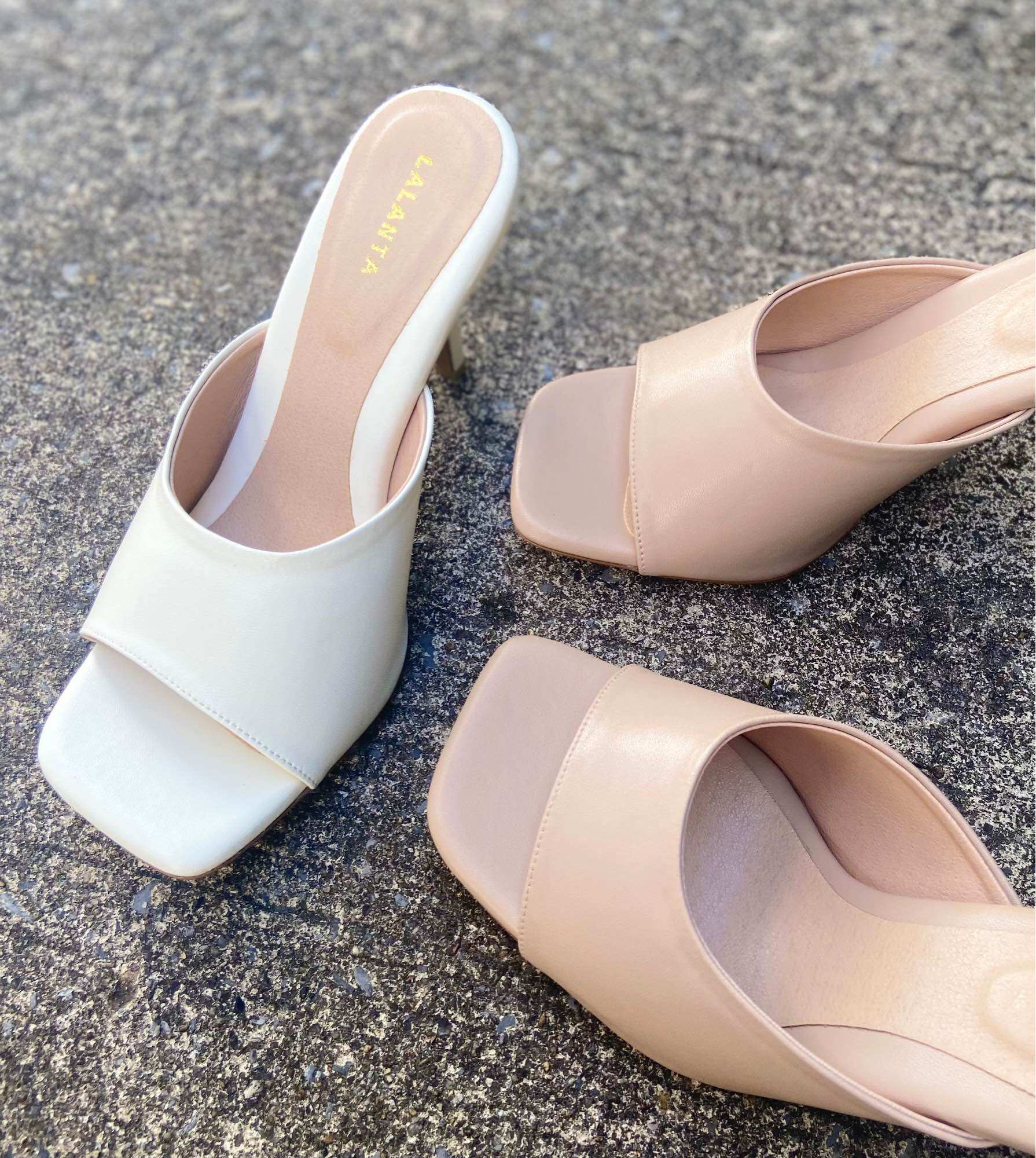 LALANTA LANTA CREAM รองเท้าส้นสูง 3 นิ้ว ราคา 890 บาท*ส่งฟรี