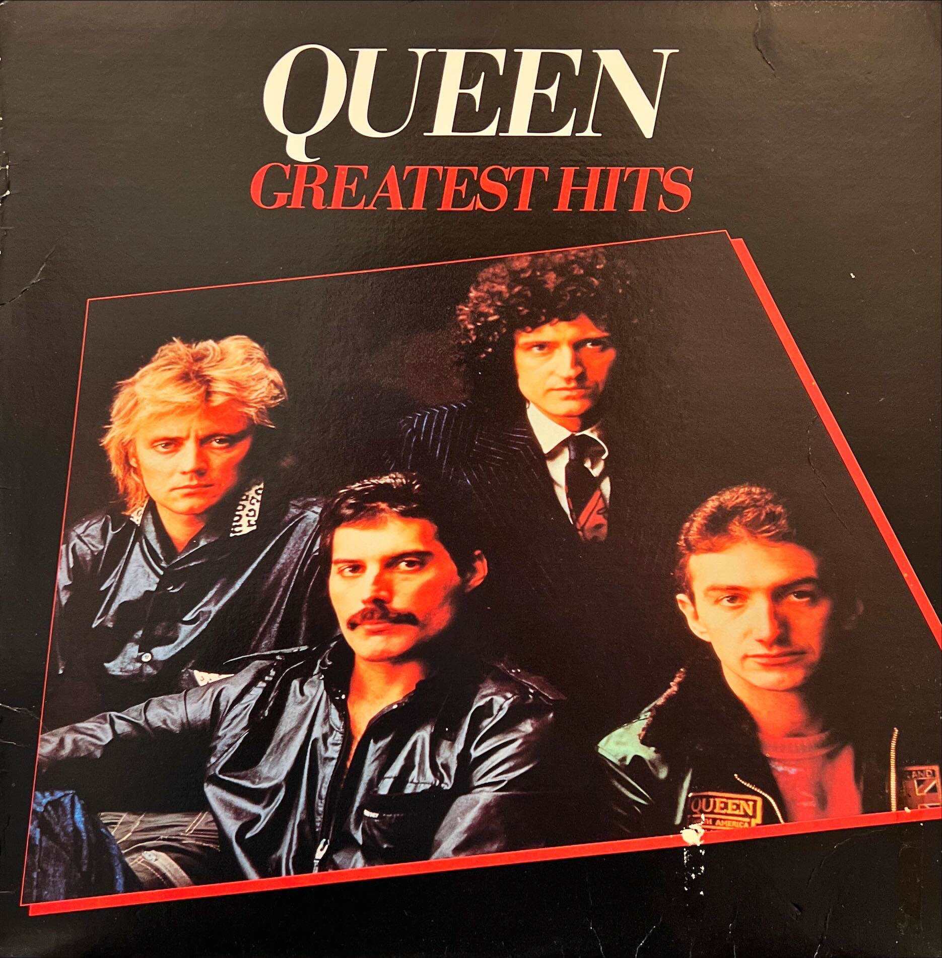 [ แผ่นเสียง Vinyl LP ] Artist Queen Album Greatest Hits Cover VG
