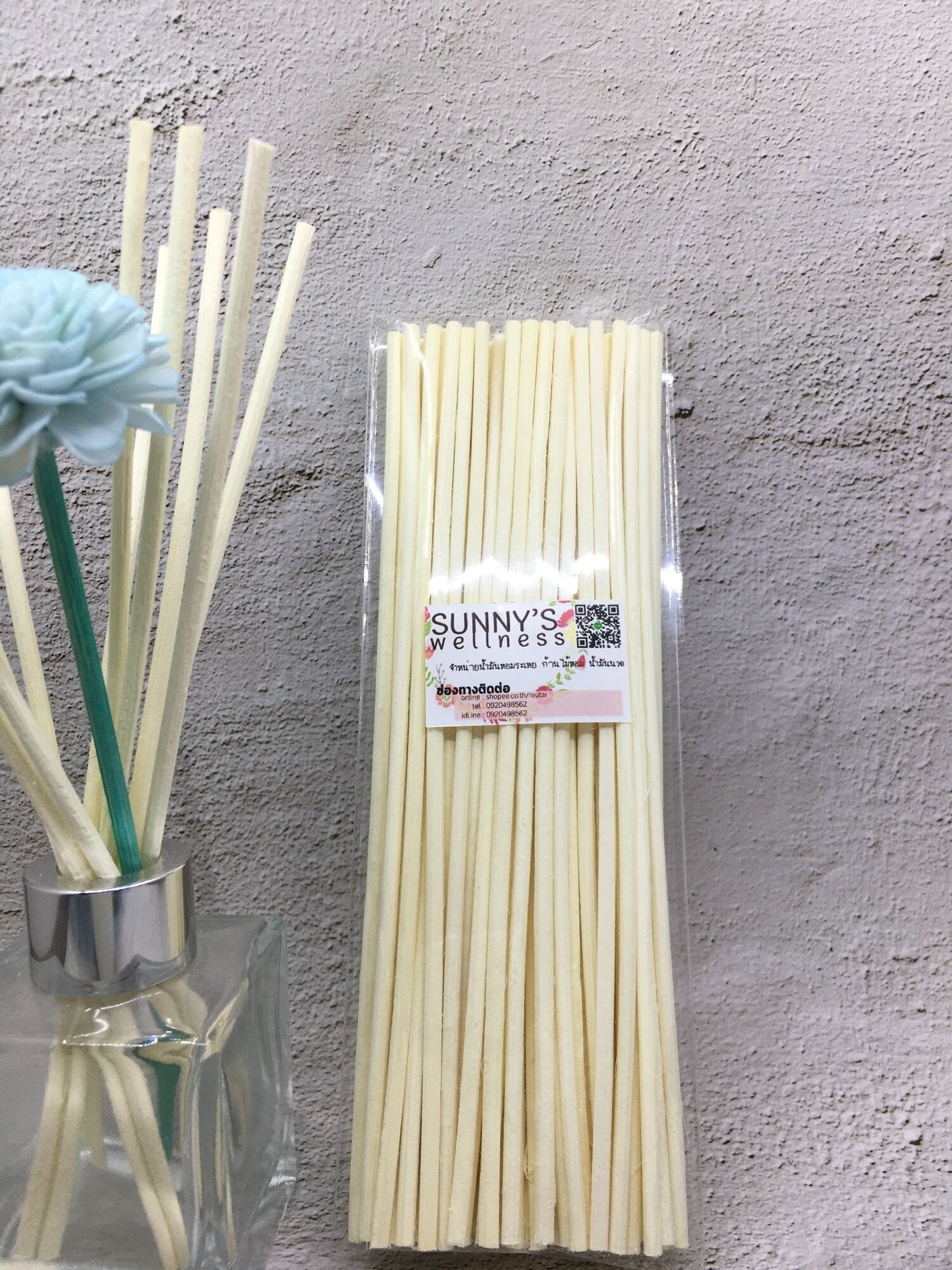 ก้านไม้กระจายกลิ่นน้ำหอม ก้านหวาย ก้านไม้หอม ก้านดูดน้ำหอม Rattan Stcks For Reed Diffuser