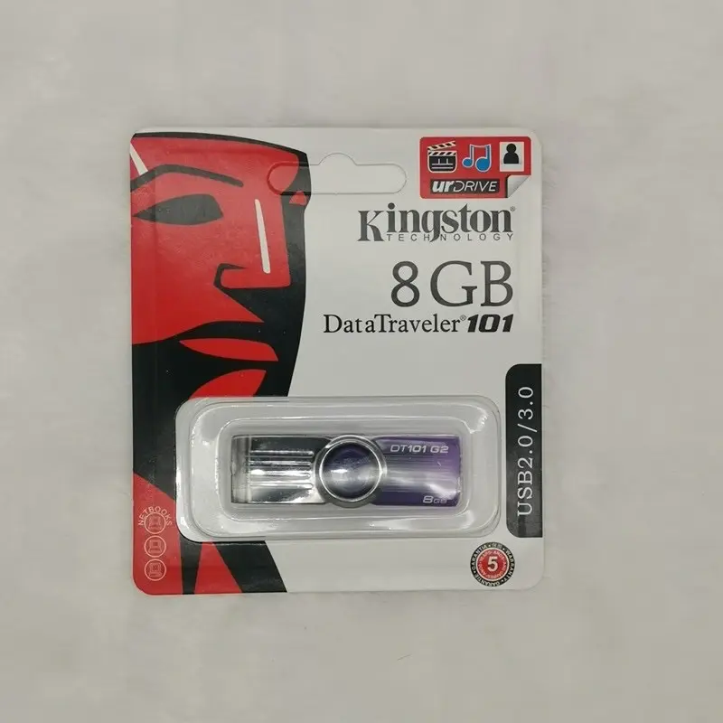 ภาพสินค้าKingston USB Flash Drive 2GB 4GB 8GB 16GB 32GB 64GB 128GB 256GB รุ่น DT101 แฟลชไดร์ฟ แฟลชไดร์ จากร้าน Taihe889 บน Lazada ภาพที่ 3