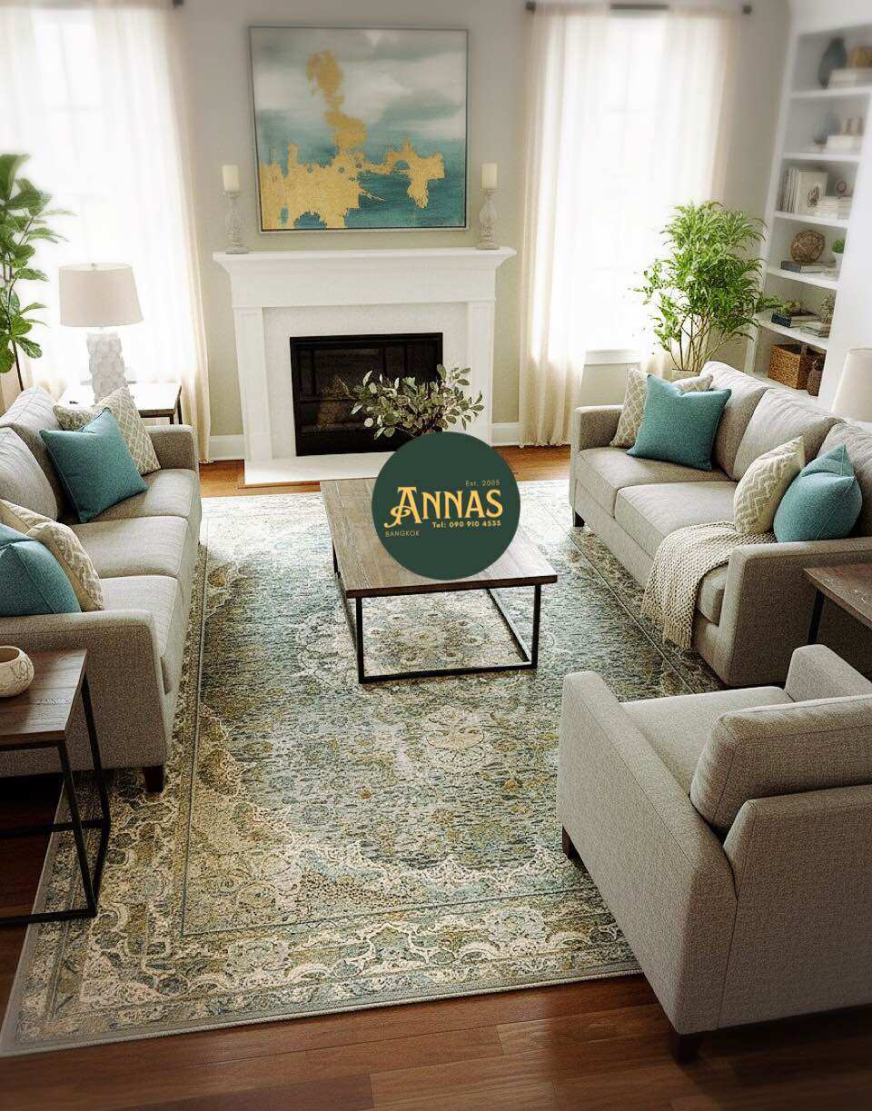 Persian Carpet, Iranian Carpet 🇮 🇷 Imported Carpet, Annas Viscose and Acrylic100%, Quality Modern and Classic Designs, Size 200X300 Meters, Beautiful Genuine Woven Carpet. ราคา 38,500 บาท*ส่งฟรี