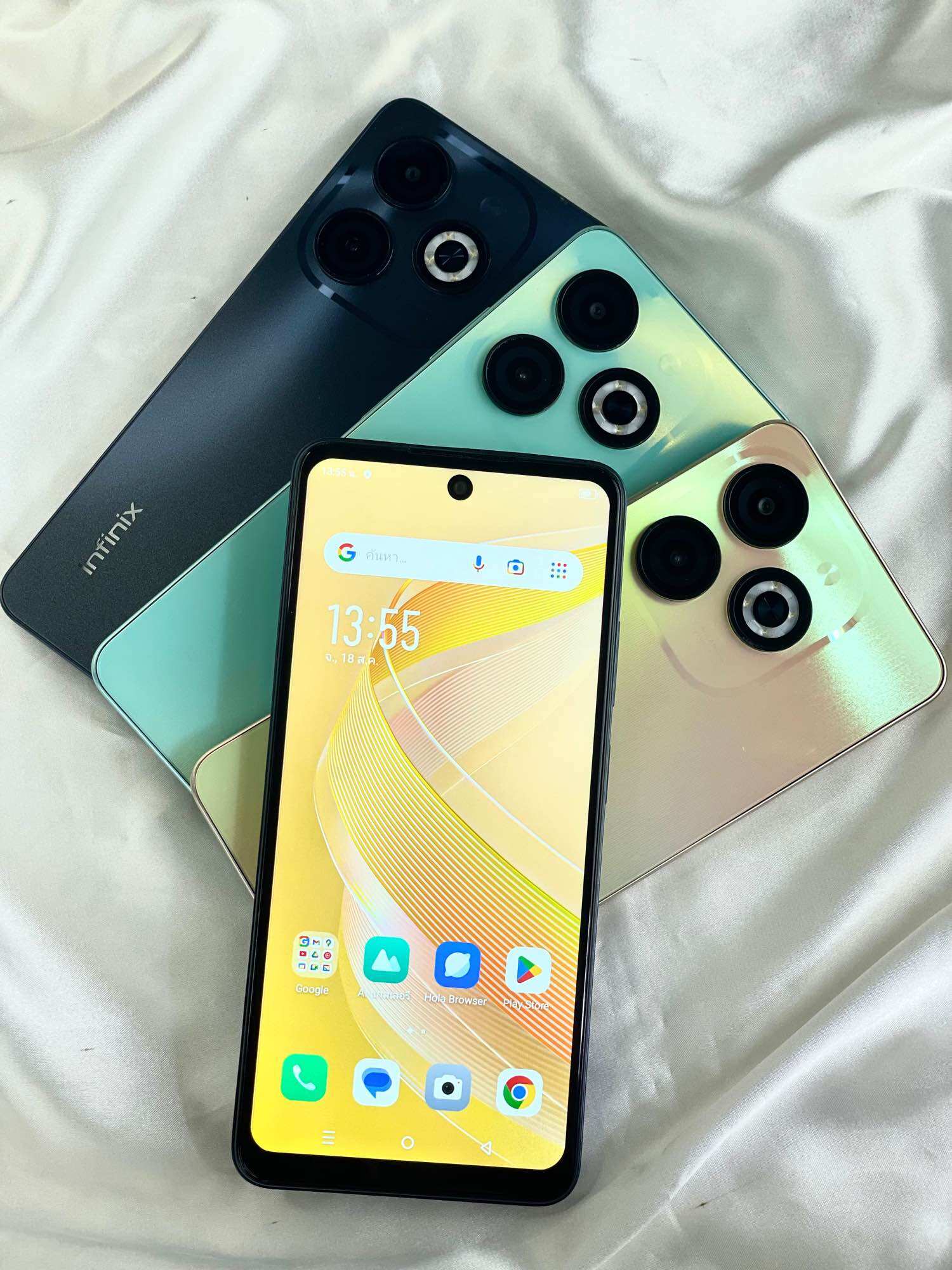 Infinix Smart 8, 6.6 Screen, 3Gb Ram, 64Gb Rom, 5,000 Battery, Has a Fast Charging System. ราคา 1,890 บาท*ส่งฟรี