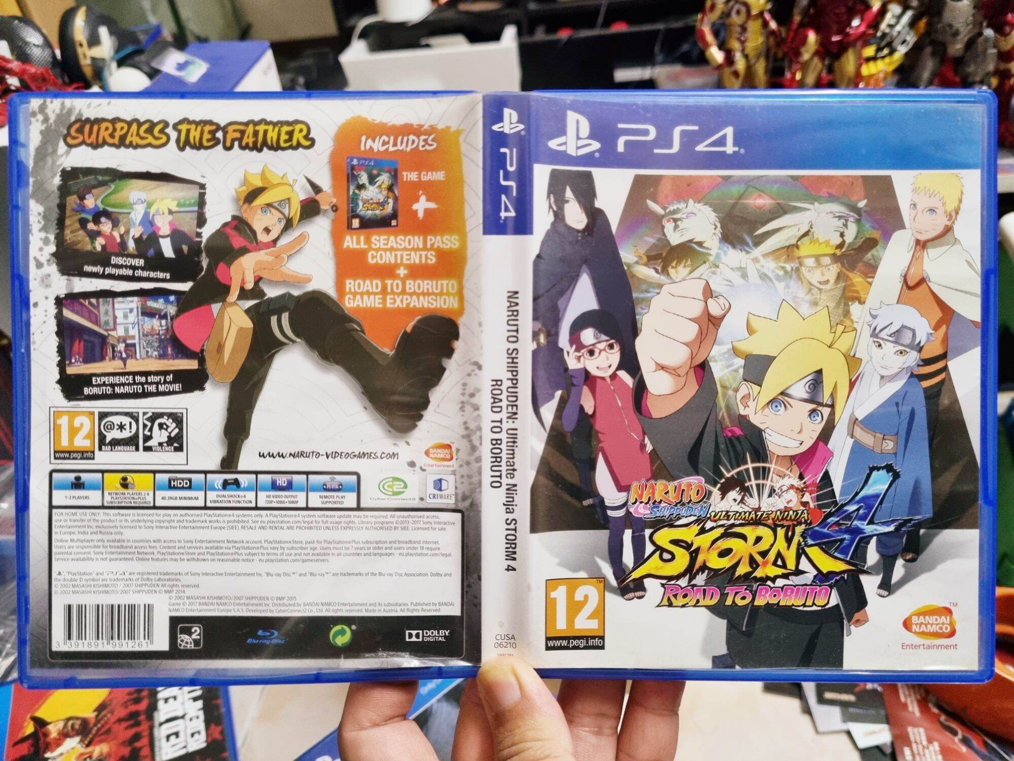 naruto storm 4 road to boruto 💖ตัวรวม dlc ️🇹🇭เกมรองรับภาษาไทย🇹🇭PS4💥โซน