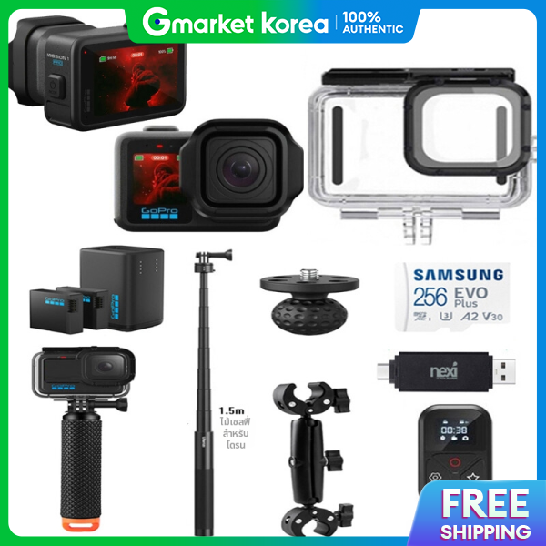 GoPro | Rental Gopro Hero 1 Pro Motorcycle /Scooter Mount, Wireless Remote Control, Waterproof Housing, ราคา 621 บาท*ส่งฟรี