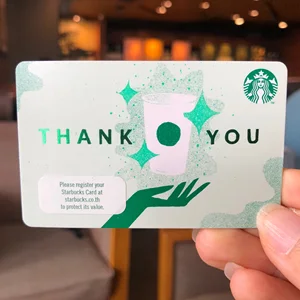 ราคา[E-Vo] Starbucks--E-Vo Starbucks 500 Bath บัตรสตาร์บัคส์มูลค่า 500 บาท (ส่งรหัสหลังบัตรทางแชทเท่านั้น)
