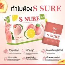 ภาพขนาดย่อของภาพหน้าปกสินค้า(พร้อมส่ง) ใหม่ 10ซอง รสพีชเลมอน เอสชัวร์ ไฟเบอร์+คอลลาเจน ลดน้ำหนักดีท็อก ได้ทั้งหุ่นได้ทั้งผิว ของแท้100% จากร้าน วรเดชออนไลน์ บน Lazada ภาพที่ 3