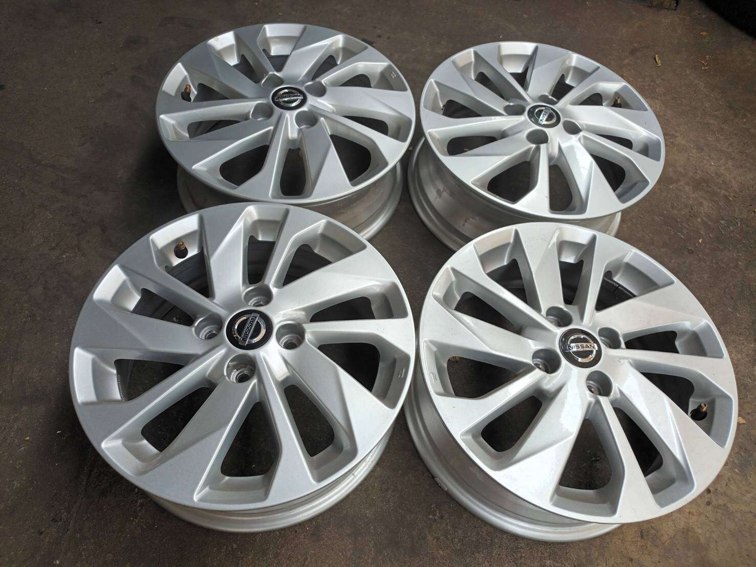 ล้อNissan Almera ขอบ15 สีเดิมโรงงาน ขายยกชุด 5500(ไม่แยก) | Lazada.co.th