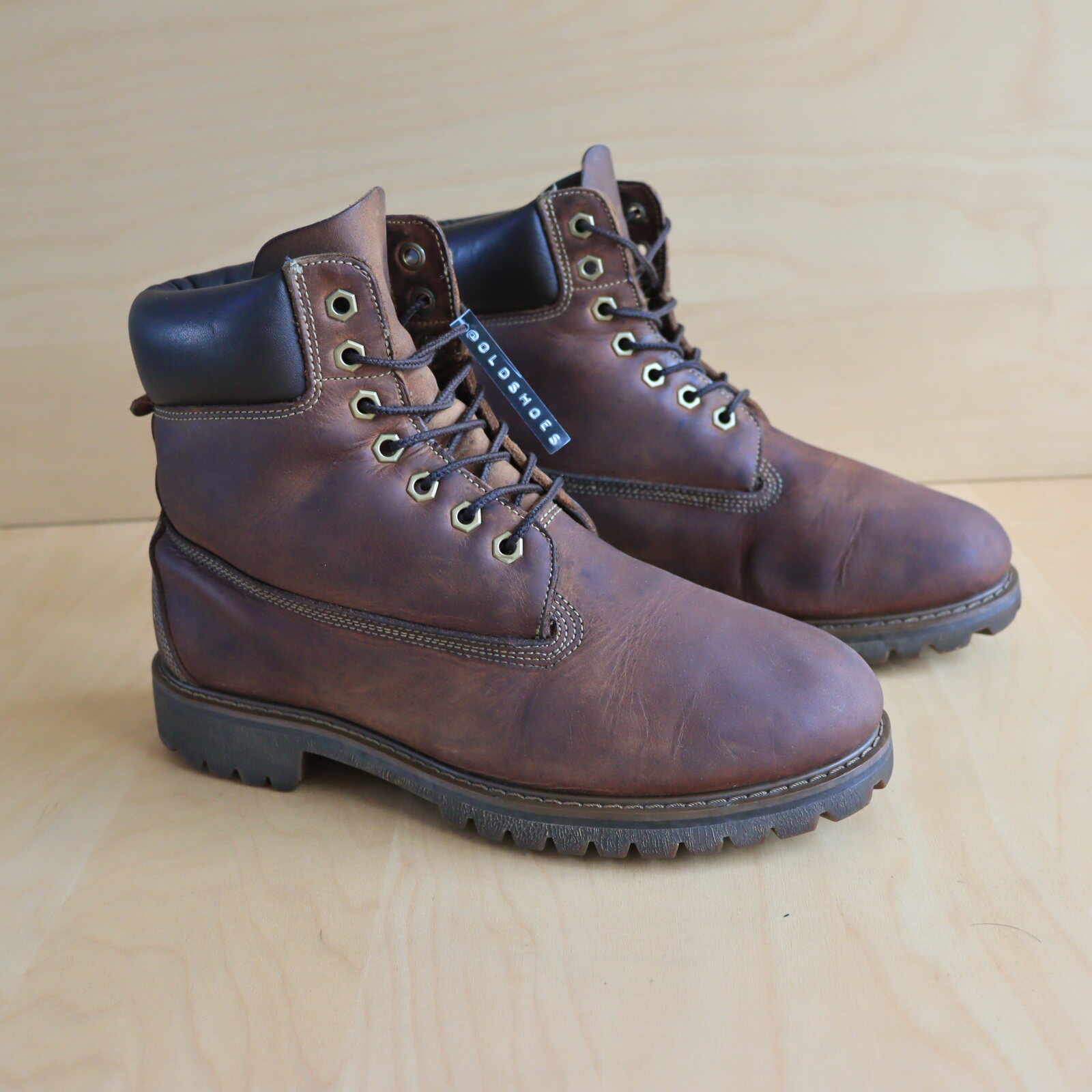 ส่งฟรี 8Us 26Cm 41Eu รองเท้า HAWKINS Round toe Boots Est.1850 wear work Pre-owned Authentic ราคา 1,390 บาท*ส่งฟรี