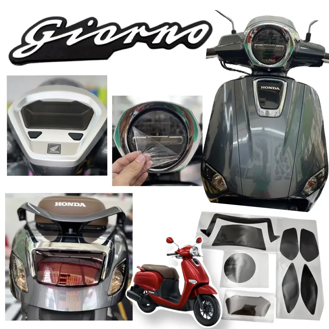 Giorno Protective Film for Mileage/H Headlights/Turn Signals/Tail Lights Honda Giorno125