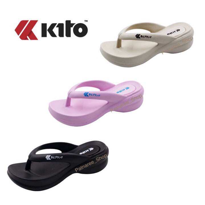 Kito ag44w flip flops size 36-40 ราคา 199 บาท*ส่งฟรี