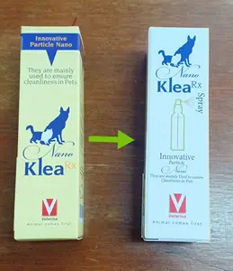 ภาพหน้าปกสินค้าNano Klea Spray 50ml(1ขวด)ผิวหนัง แบคทีเรีย เชื้อรา สุนัข แมวอื่นๆ นาโนสเปรย์(ลอตใหม่เปลี่ยนสีกล่อง) ซึ่งคุณอาจชอบสินค้านี้
