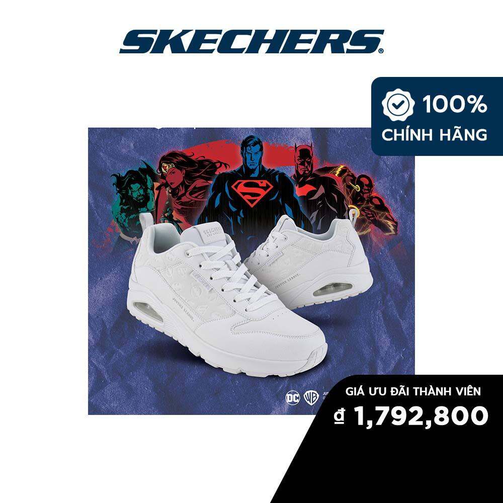 Skechers Nam Giày Thể Thao Thường Ngày DC Collection SKECHERS Street Uno - 802012-WHT