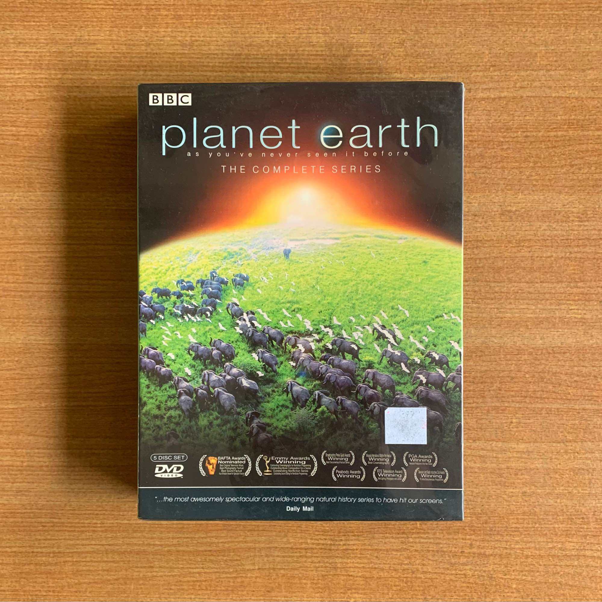 DVD : Planet Earth BBC Series (2006) (5 disc) สารคดี ชุด ปฐพีชีวิต