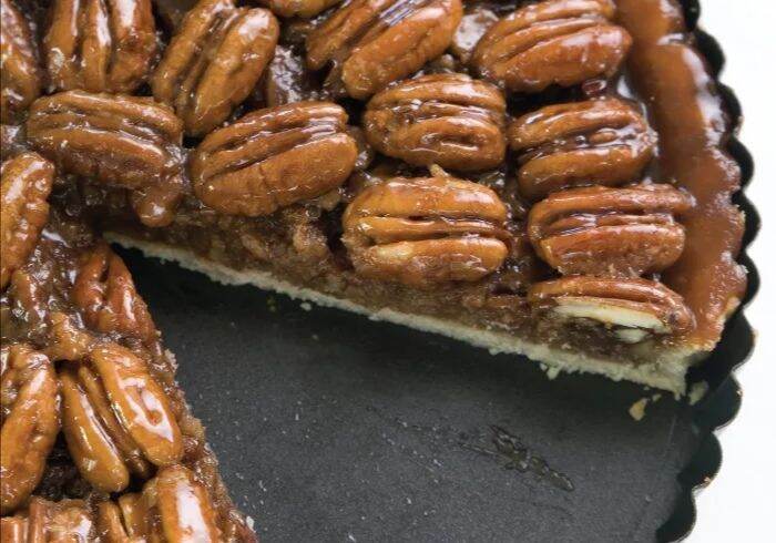 Pecan Pie French Style 1 piece Triangular