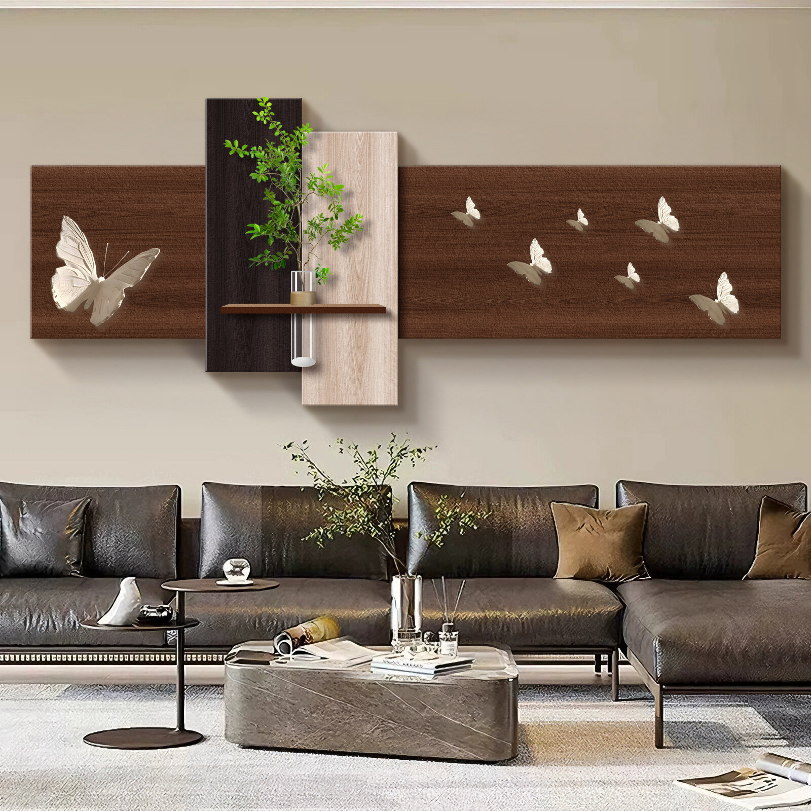 XIANGTUYIN | Vintage Zen 3D Texture Wall Art ราคา 4,084 บาท*ส่งฟรี