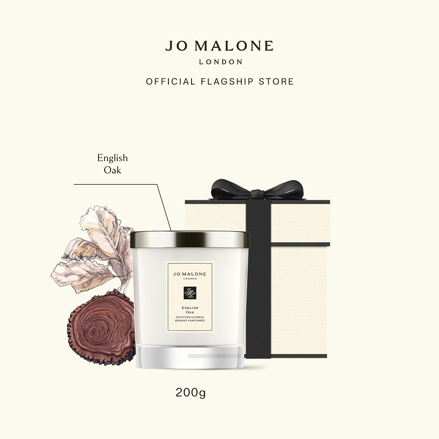 Jo Malone London Candles 65g 200g • Elegant candles is hand-crafted in England and filled with fragrance • Perfume โจ มาโลน ลอนดอน น้ำหอม เทียนหอม