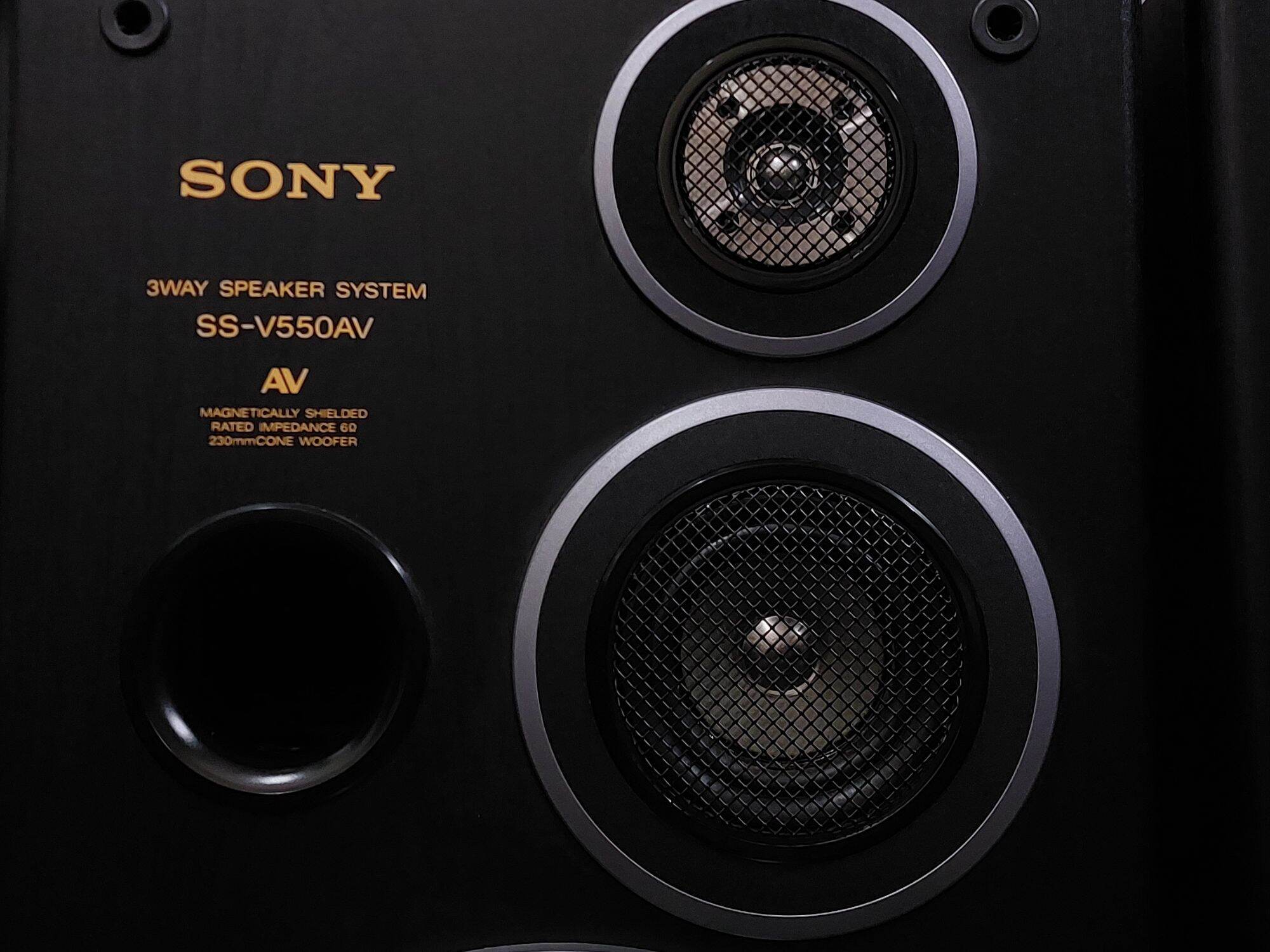 SONY スピーカー SS-V550 AV Yahoo!オークション -「ss-v550av」の落札