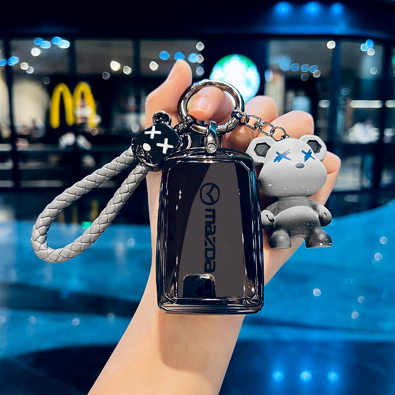 Mazda 3 Axela Key Cover 2026 Model Full Package Men's Women's Car Key Shell CX5 CX30 CX50 Generation next Car Interior Accessories ราคา 244 บาท*ส่งฟรี