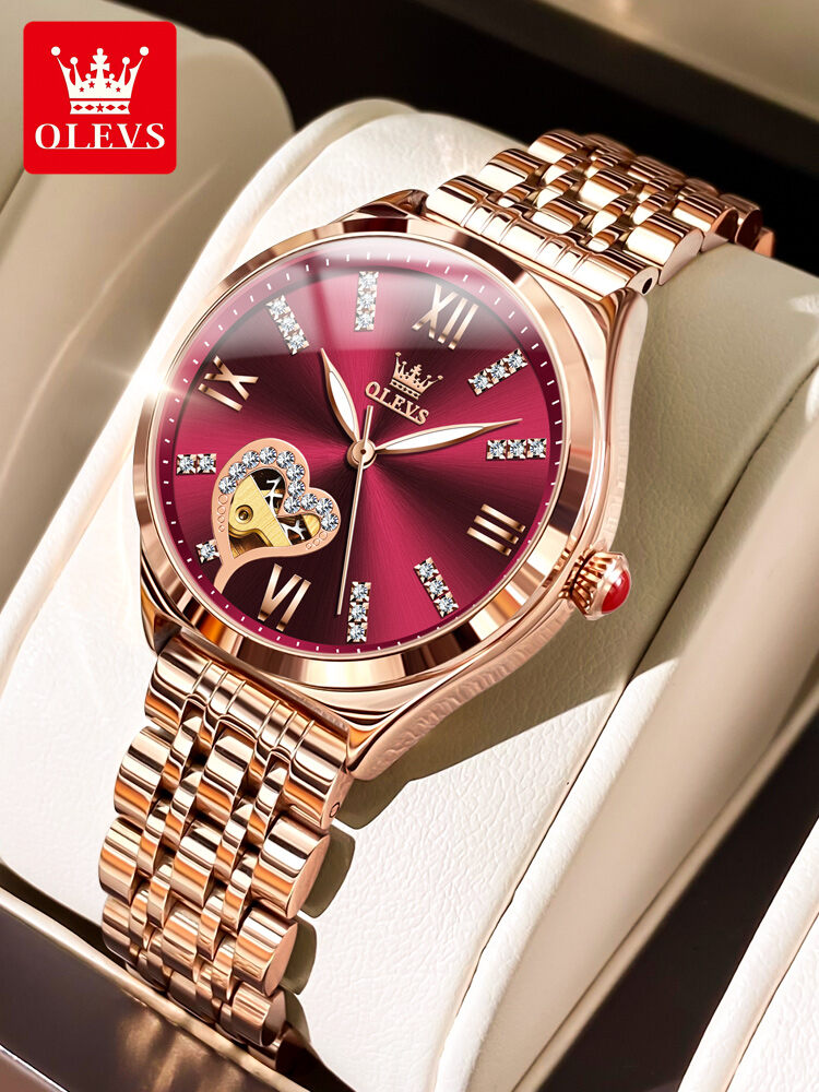 [OLEVS | Hollow Mechanical Watch New Waterproof,OLEVS | Hollow Mechanical Watch New Waterproof,] ราคา 2,965 บาท*ส่งฟรี