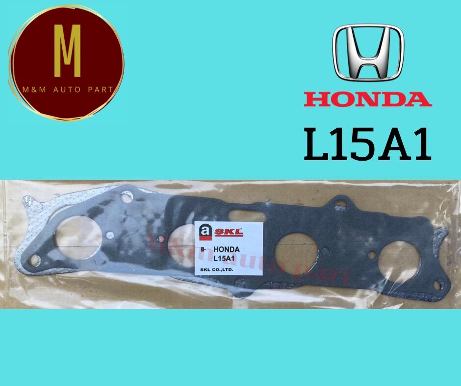 ประเก็นไอดี-ไอเสีย HONDA L15A L13A JAZZ ปี 2003 CITY 1.3,1.5 8V 16V JAZZ I-DSI SOHC VTEC ยี่ห้อ skl ราคา 99 บาท*ส่งฟรี