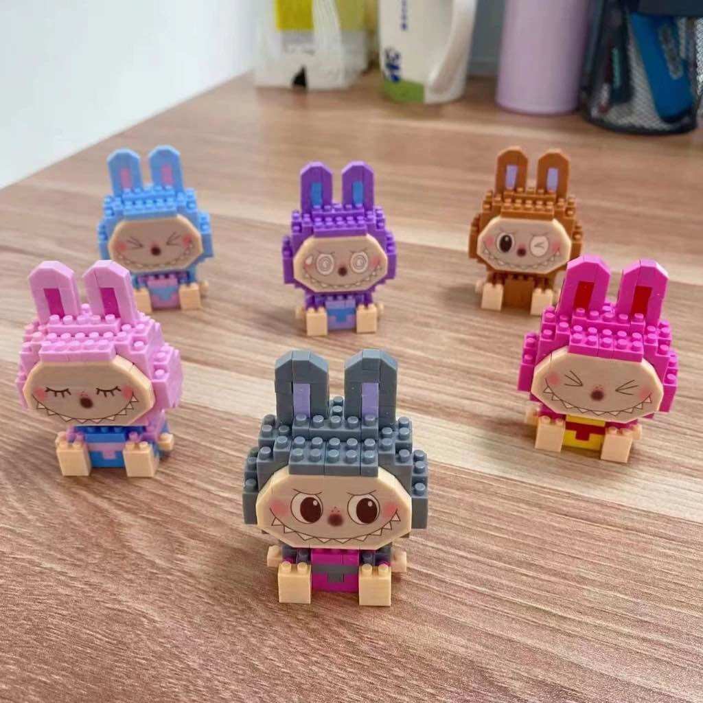 Mini Labubu Building Blocks ตัวต่อ บล็อก ลาบูบู้ คละลาย 1 ชิ้น ...