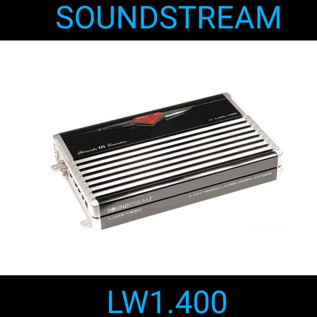เพาเวอร์แอมป์ติดรถยนต์ soundstream รุ่น LW4.620 สินค้าใหม่มี