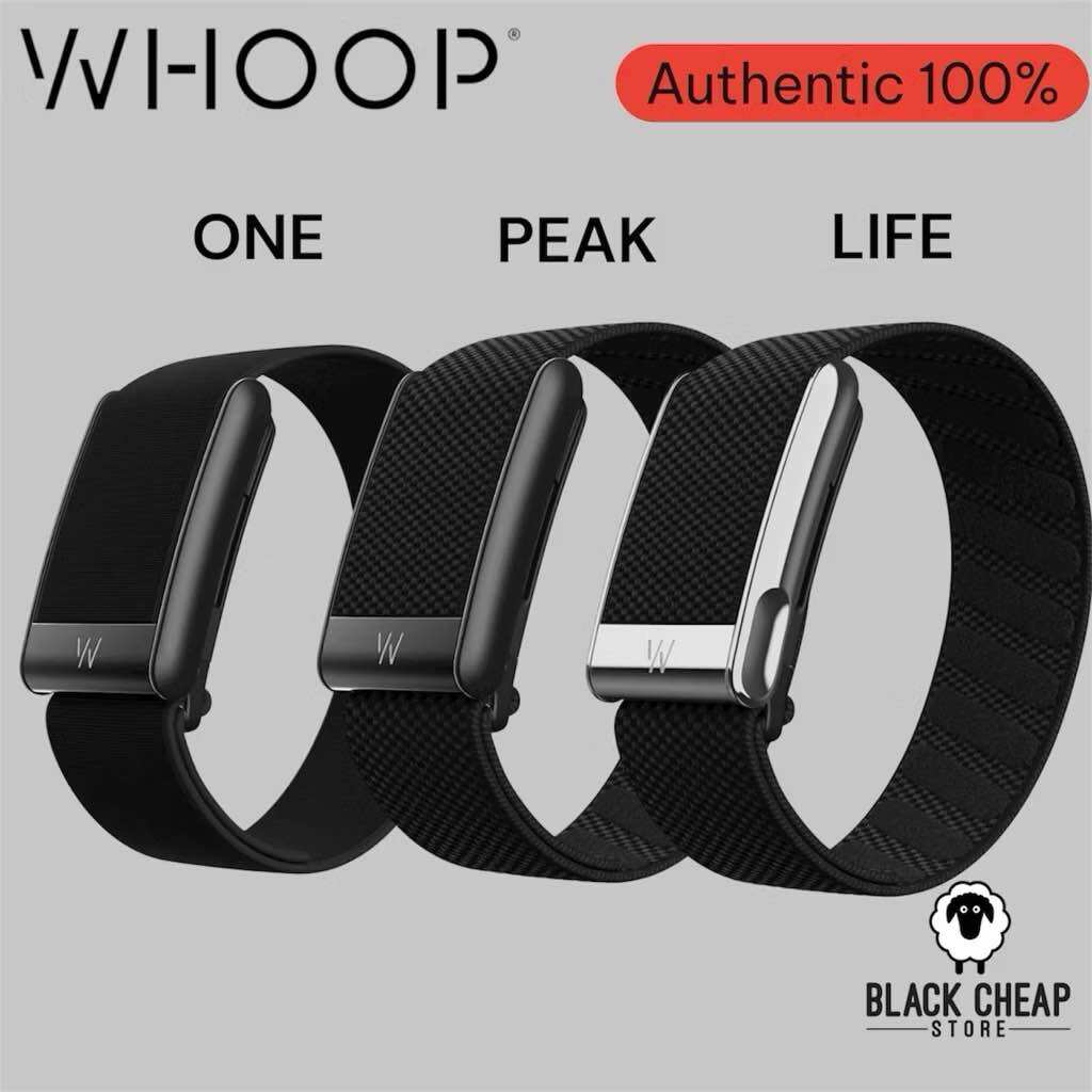 Ready for Immediate Delivery (100% Genuine) Whoop 5.0 (12-Month Membership) – 5.0 Health and Fitness Wearable – 24/7 Activity Tracker ราคา 9,990 บาท*ส่งฟรี