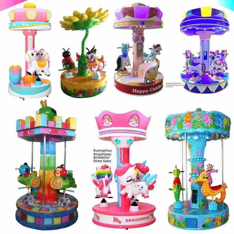 JINTONGCAIZI | Electric Coin-operated Carousel