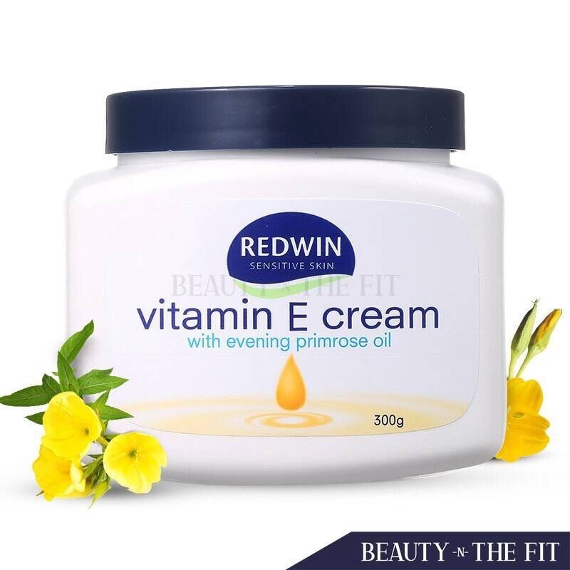 Redwin Vitamin E Cream with EPO (300g)ครีมให้ความชุ่มชื้น ใช้ได้ทั้งผิว