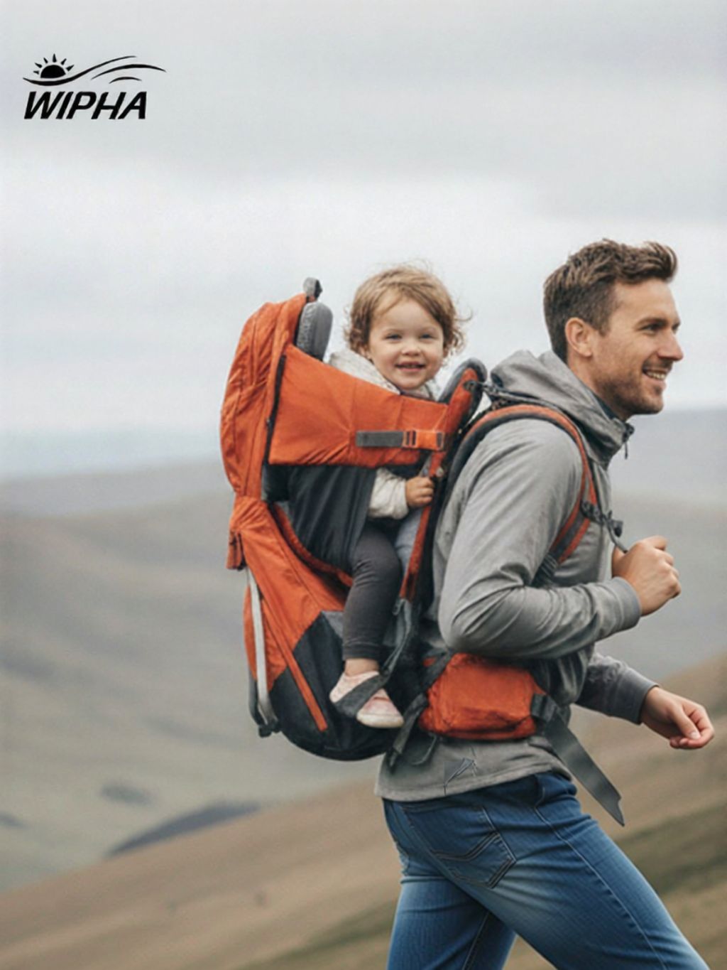 ผลิตภัณฑ์แม่และเด็ก WIPHA Outdoor Child Carrying Backpack สำหรับเดินป่าปีนเขาเด็กโต