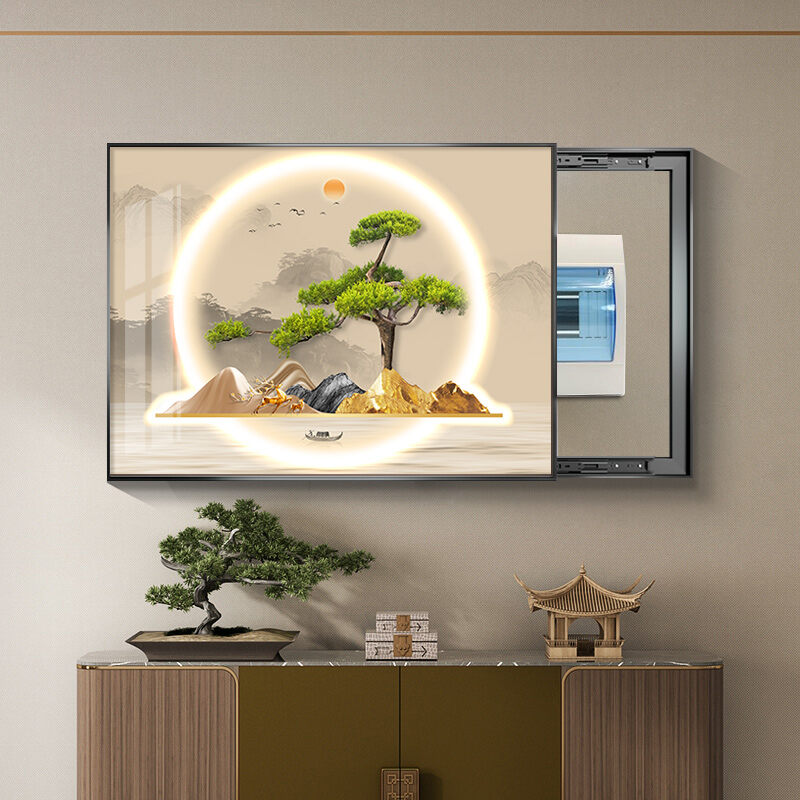 [XIANGTUYIN | New Chinese Style Landscape Decorative Painting for Hiding Electrical Box,XIANGTUYIN | New Chinese Style Landscape Decorative Painting for Hiding Electrical Box,] ราคา 554 บาท*ส่งฟรี