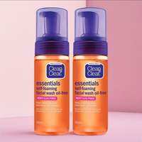 ส่งฟรี ✨📌 Clean & Clear Self Foaming Facial Wash 150ml. ปรับสูตรใหม่ มีพร้อมส่ง