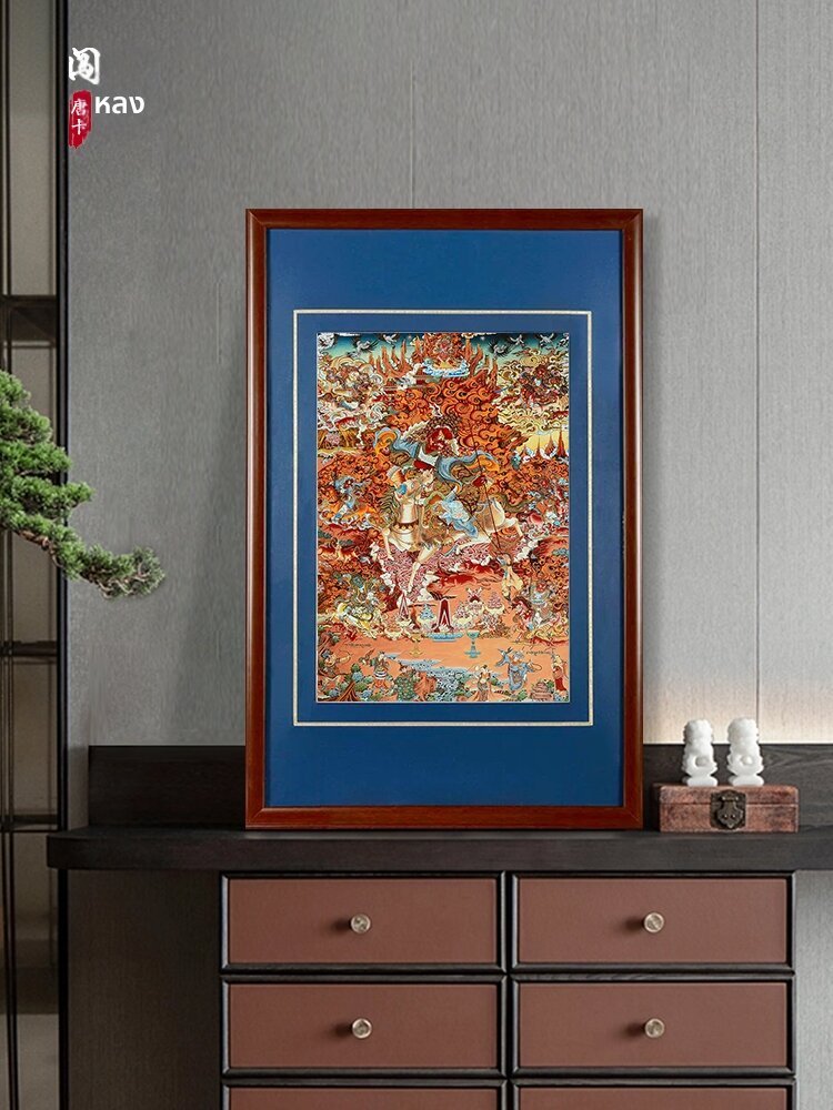 [CHUANGLONG | Tibetan Style Deity Protection Mineral Paints Decorative Painting,CHUANGLONG | Tibetan Style Deity Protection Mineral Paints Decorative Painting,] ราคา 3,086 บาท*ส่งฟรี