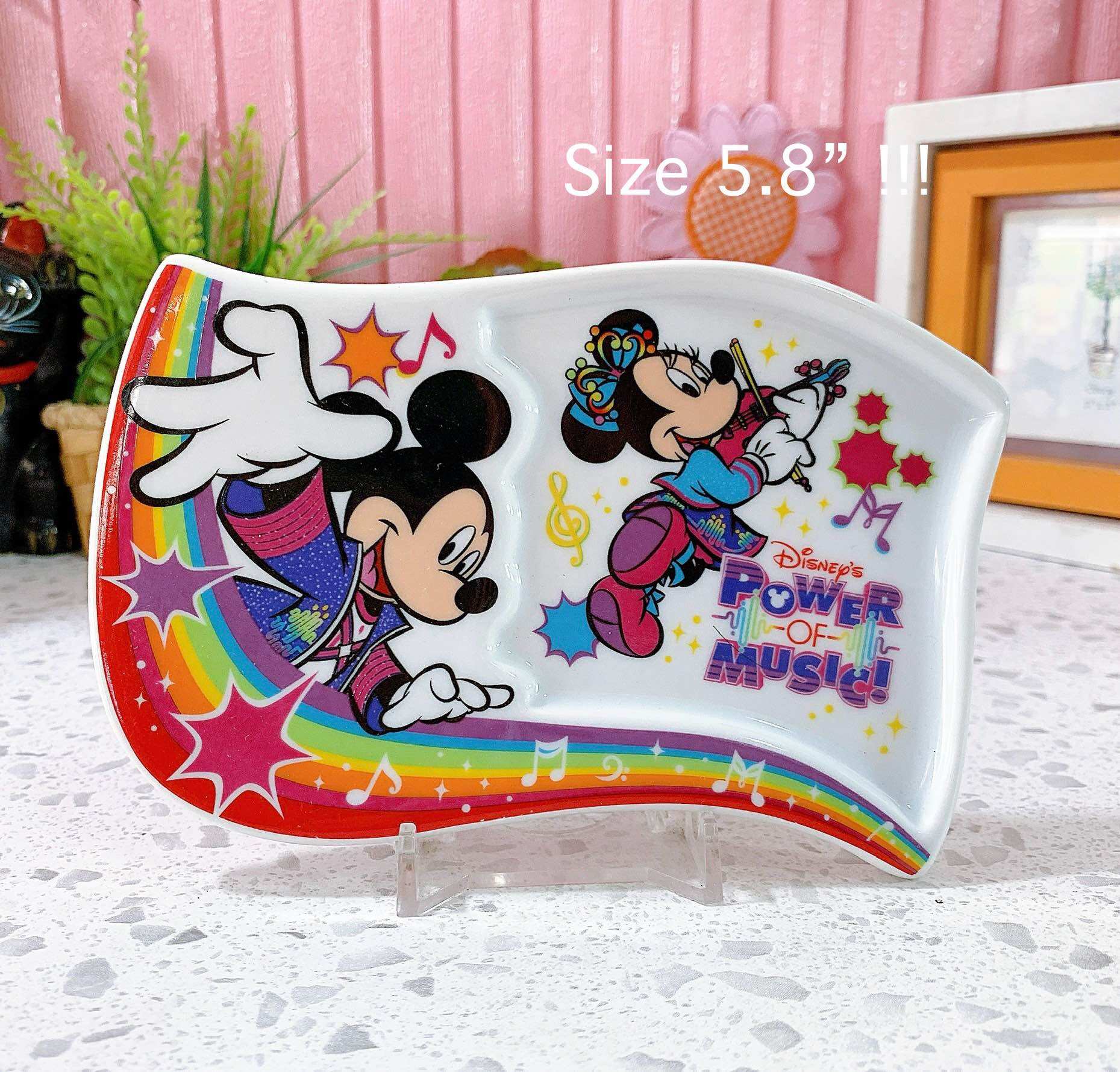 🧰 [พร้อมส่ง-002] 🎋No Box🎋 Disney Mickey Mouse.มิกกี้เม้าท์ สินค้าลิขสิทธิ์แท้ 100% จากญี่ปุ่น จาน เซรามิค จานขนม/จานรอง ขนาด : 5.8 นิ้ว ✨✳️ สามารถเข้าไมโครเวฟได้ ราคา 94 บาท*ส่งฟรี