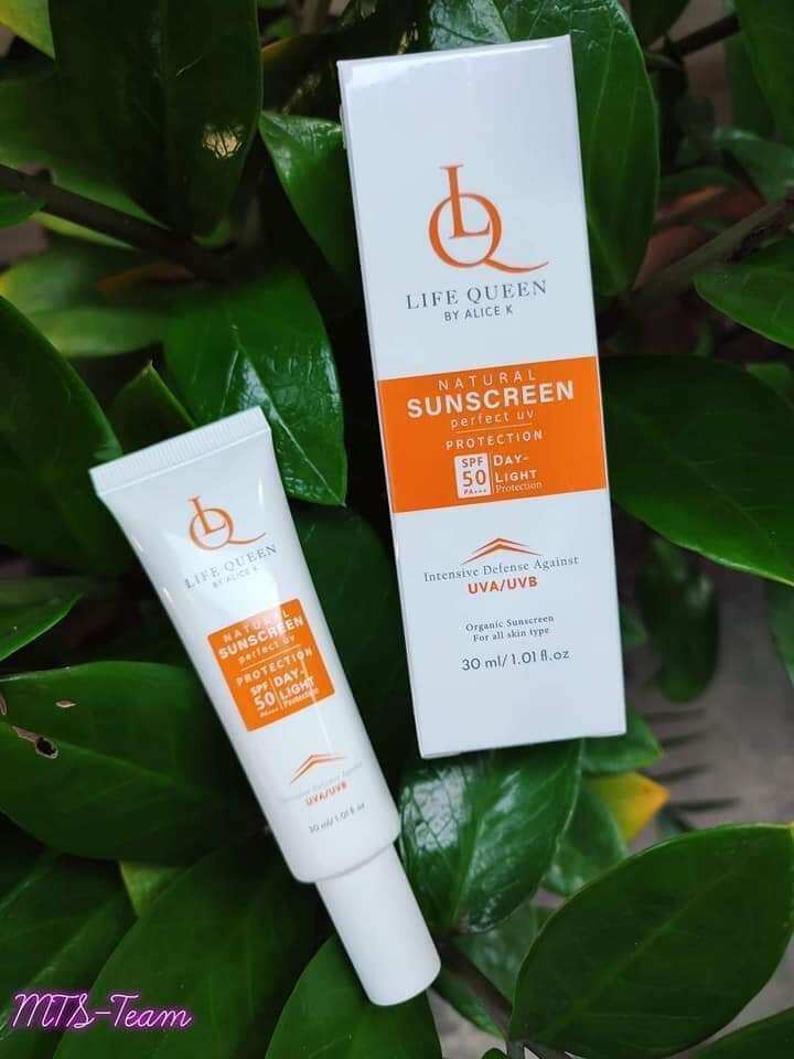 LQ- LIFE QUEEN SUNSCREEN SPF 50 PA DAY LIGHT Intensive Defense Against ...