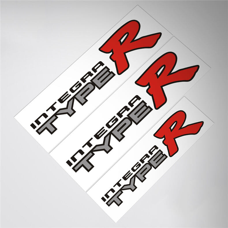 ใช้ได้กับ Honda Type R decal HONDA DC2ประตูรถโน้ตแปะสติกเกอร์ลายดอกไม้ ...