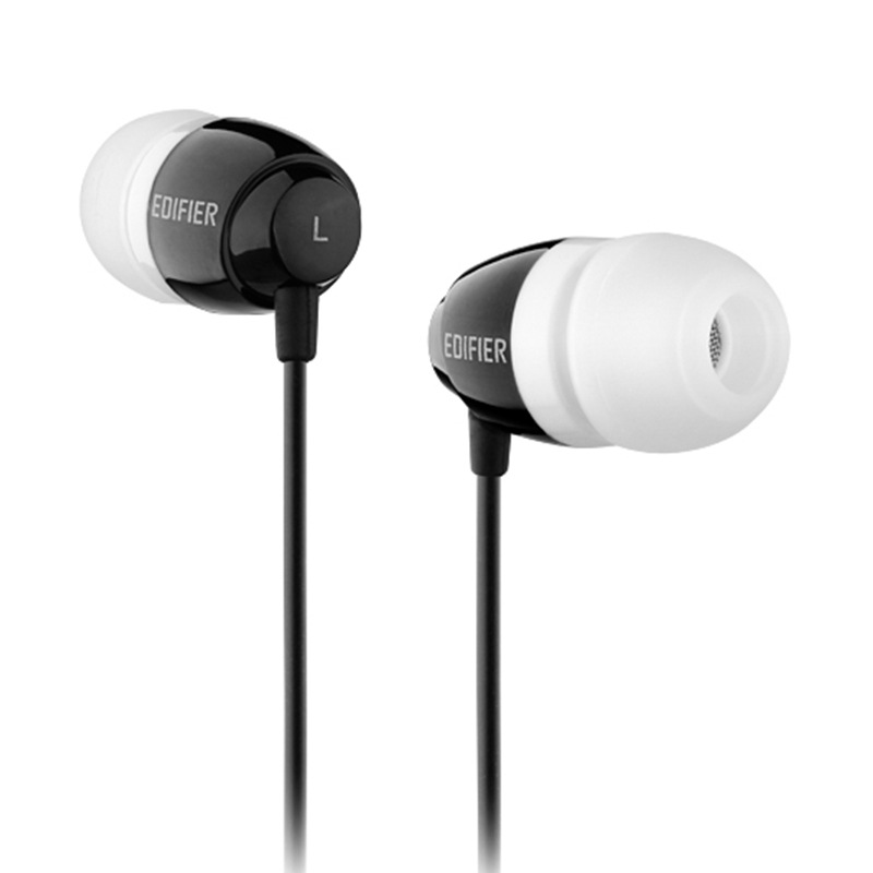 Edifier/Edifier H210 H220แบบเสียบหูหูฟังโทรศัพทเสียงต่ำแรง MP3เพลงหูฟังที่อุดหู