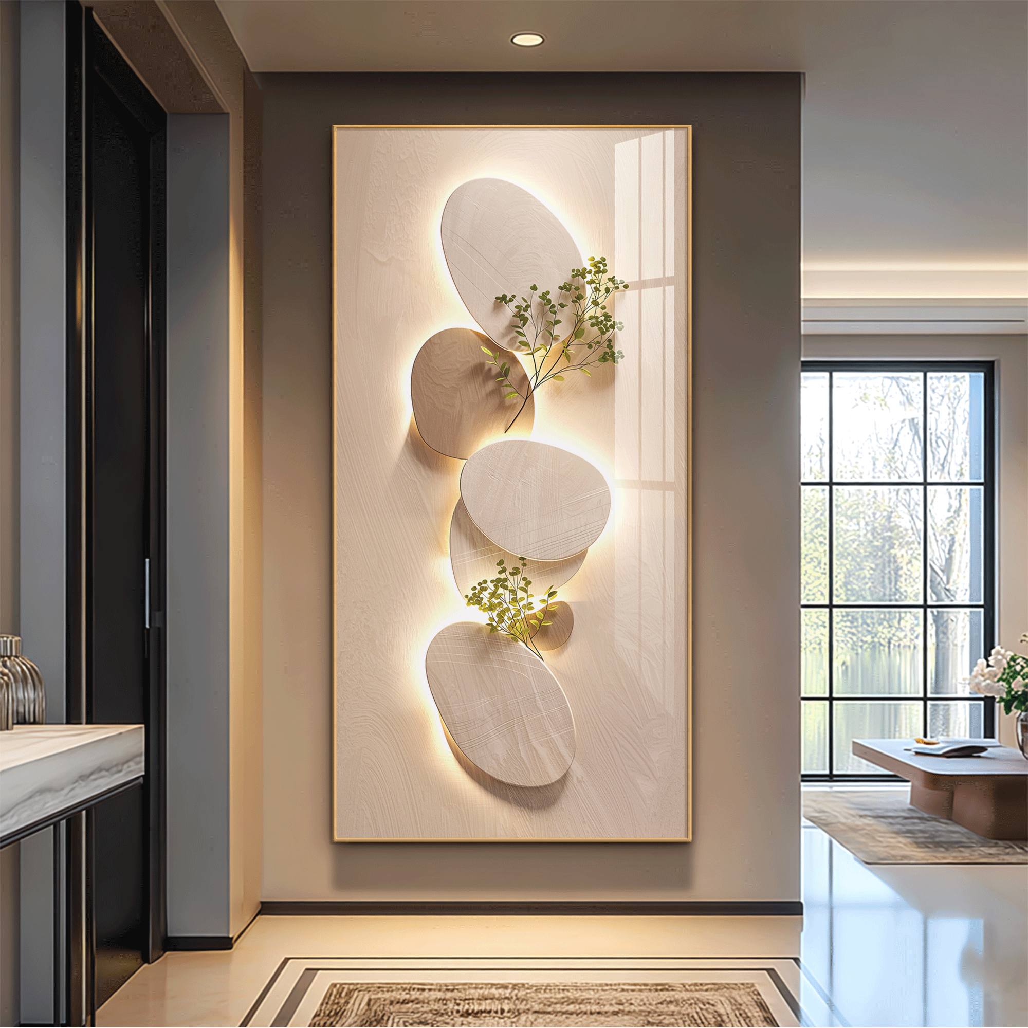 YIBIYIHUA | Minimalist Modern Entryway Hall Decorative Painting ราคา 4,319 บาท*ส่งฟรี