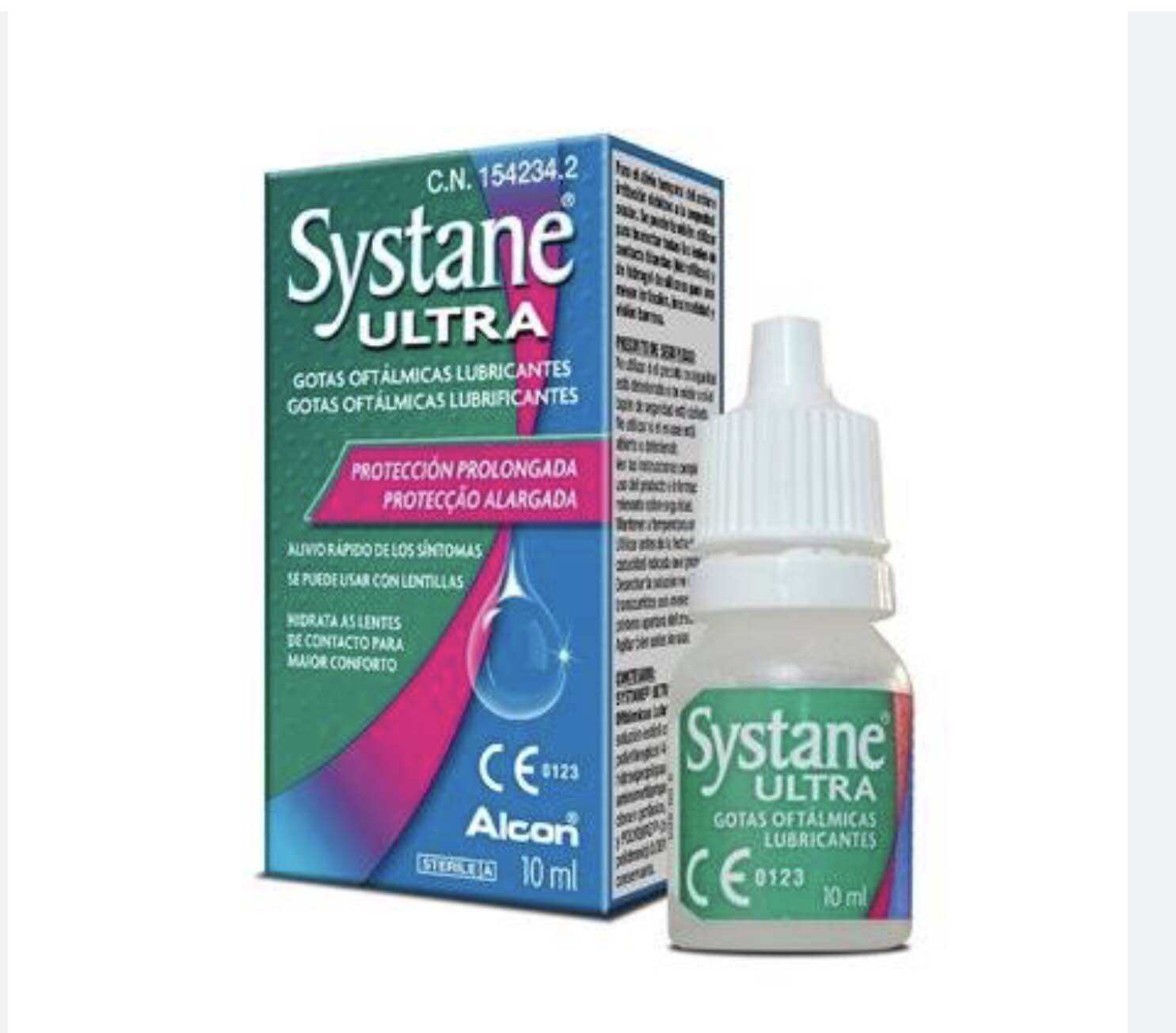 Systane Ultra 10 Ml น้ำตาเทียมรายเดือนชุด 2 ขวด Exp 112024 