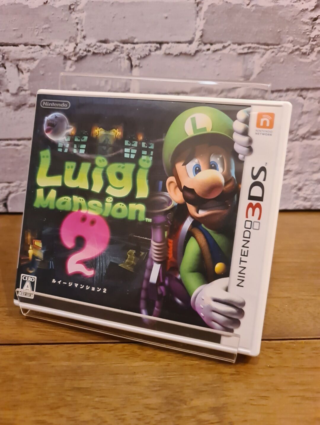 แผ่นเกม Nintendo 3ds เกม Luigi Mansion 2 ลุยจิแมนชั่น 2 ใช้กับเครื่อง