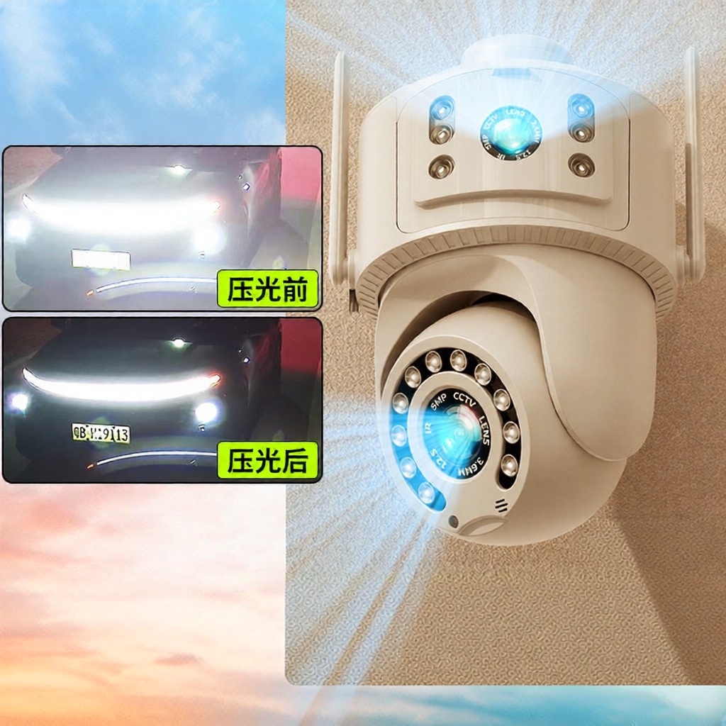 Candy | 360 Degree Wireless Remote Monitoring HD Night Vision Camera ราคา 1,174 บาท*ส่งฟรี